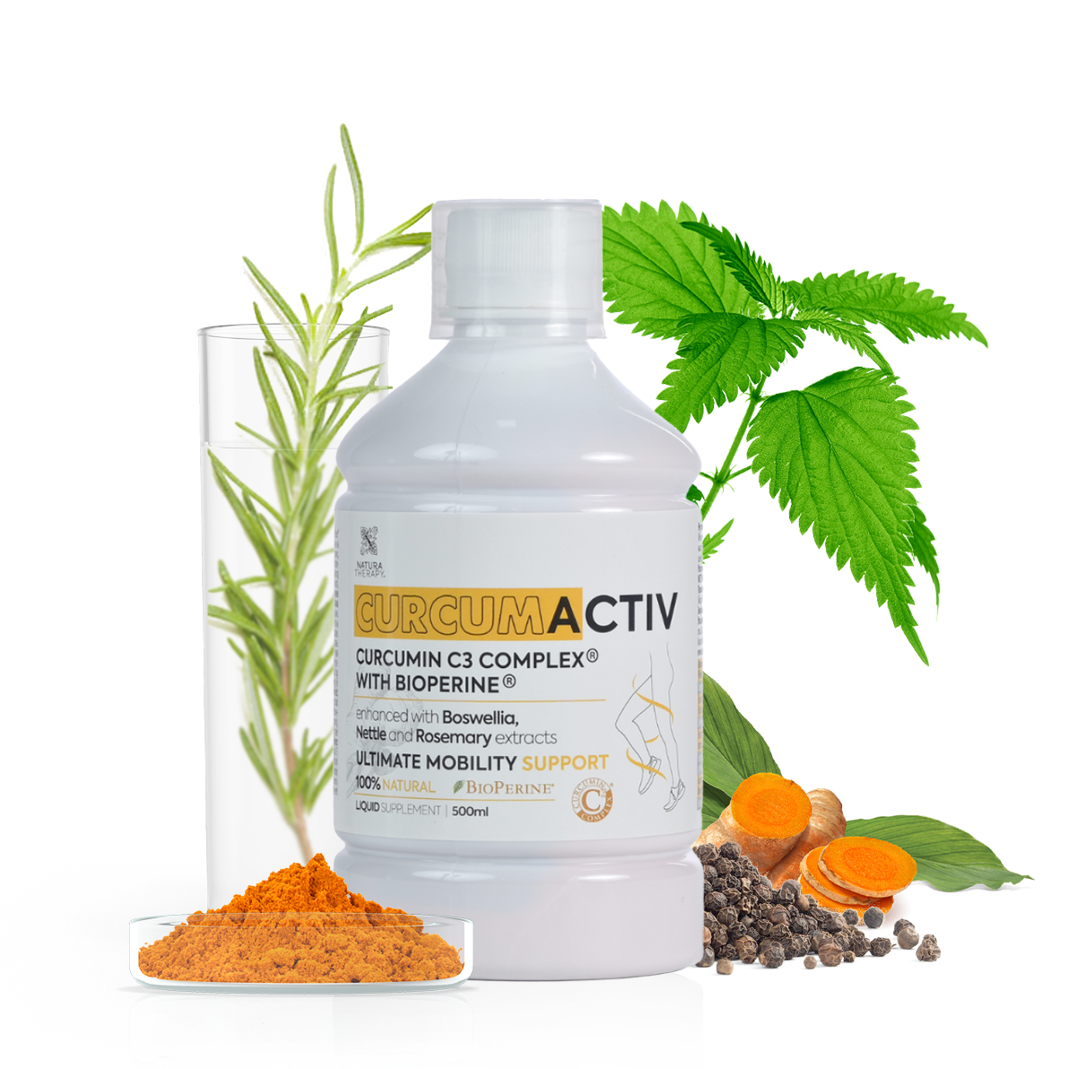 KURKUMAKTIV s sladilom